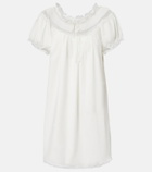 Dôen Daphne cotton poplin minidress