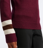 Perfect Moment Schild intarsia wool turtleneck sweater