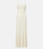 Faithfull Irene pointelle cotton-blend maxi dress