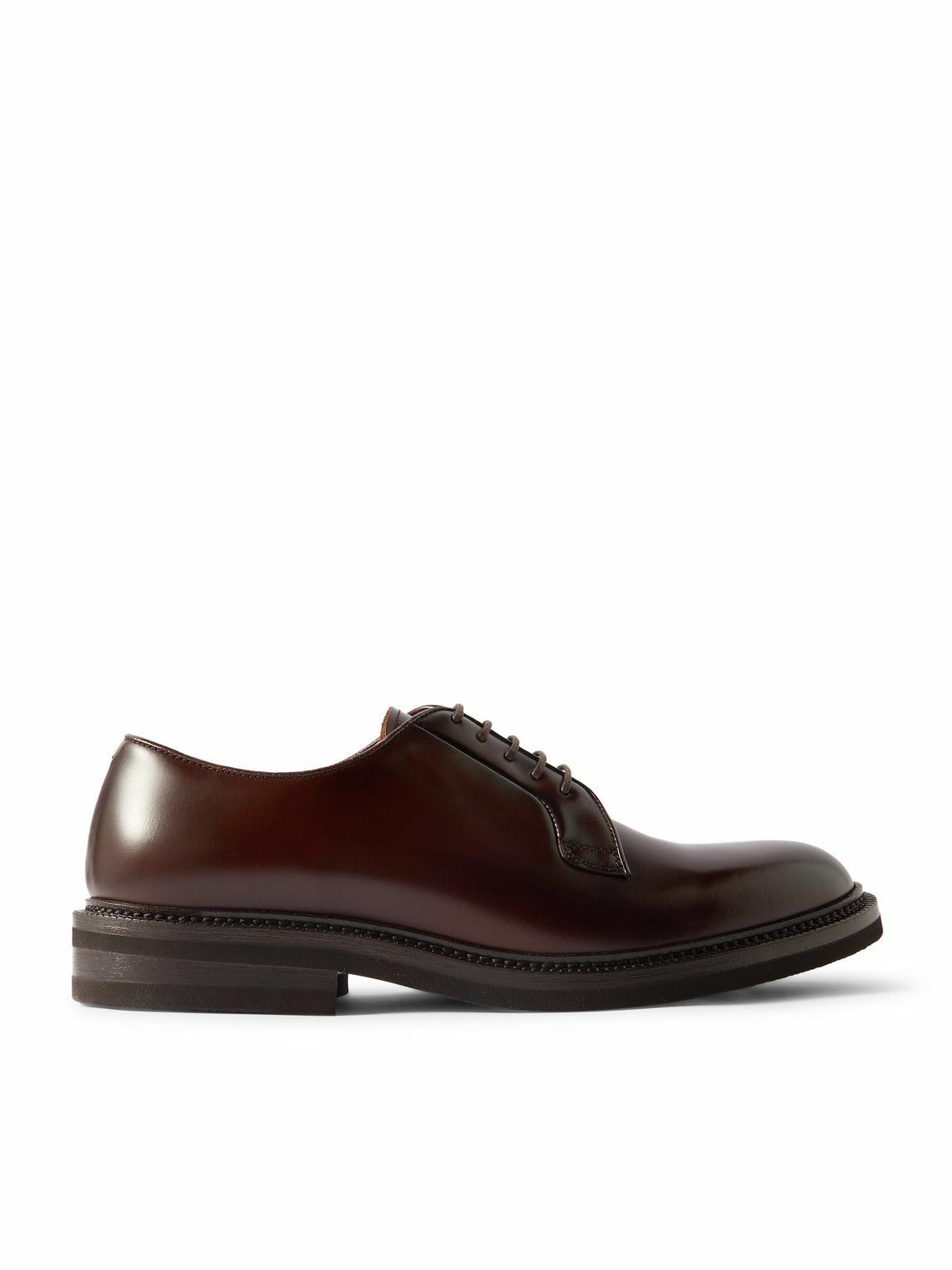 Derbies Brunello Cucinelli Beige Daim – Chaussures Habillées Italiennes Faites Main, Semelle Caoutchouc