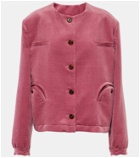 Blazé Milano Gliss cotton and linen velvet jacket
