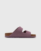 Birkenstock Arizona Suede Leather Purple Mens Sandals & Slide