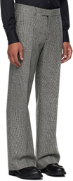 Tiger of Sweden Black & White Tyler Trousers