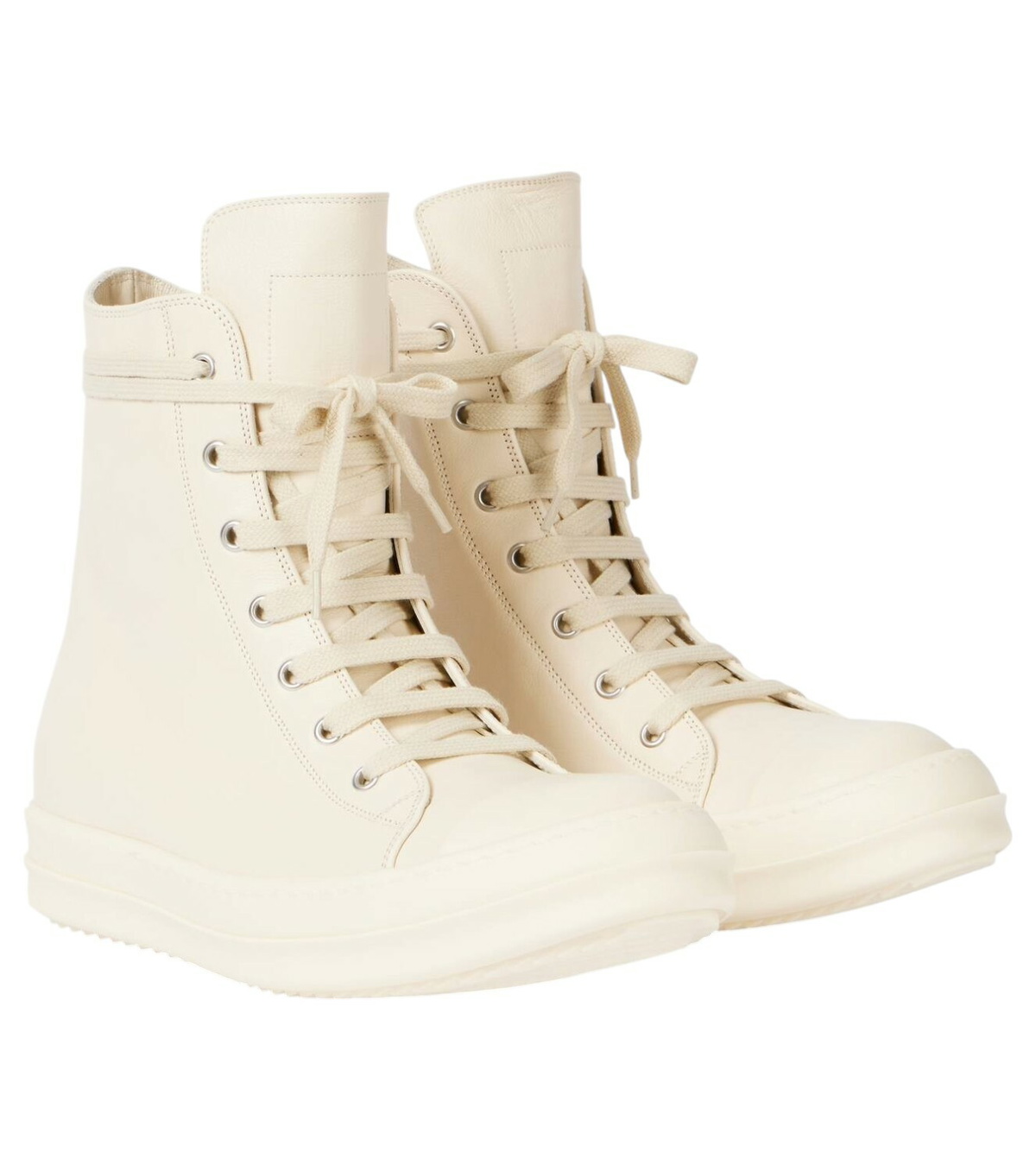 Rick Owens Off-White Mega Bumper Geobasket Sneakers Rick Owens Rick Owens Off-White Mega Bumper Geobasket Sneakers Rick Owens