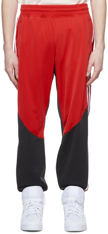 Photo: adidas Originals Red & Black SST Lounge Pants