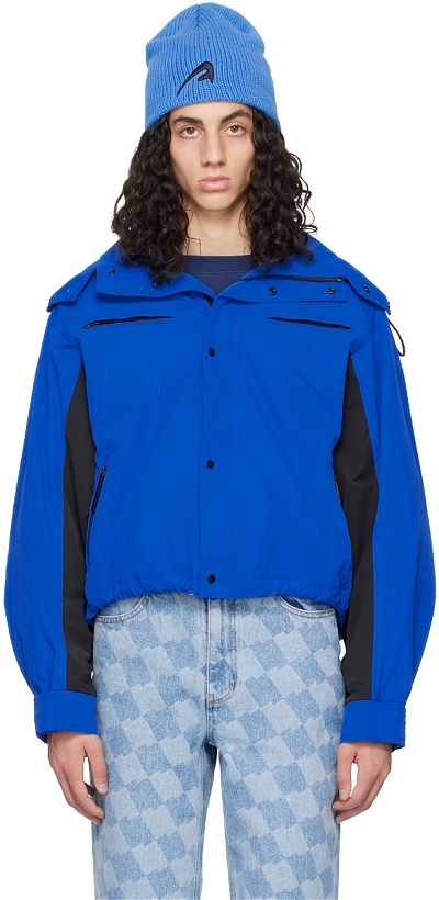 Photo: ADER error Blue Embroidered Jacket