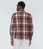 Brunello Cucinelli Madras flannel checked shirt