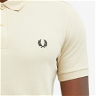 Fred Perry Men's Plain Polo Shirt in Oatmeal