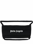 PALM ANGELS - Logo Cotton Jersey Face Mask