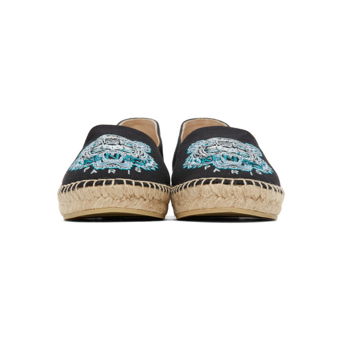 Kenzo Logo Mint Tiger Canvas Espadrilles Kenzo Kenzo Logo Mint Tiger Canvas Espadrilles | Grailed main image 4