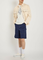 Moncler Embroidered Cotton T-shirt White
