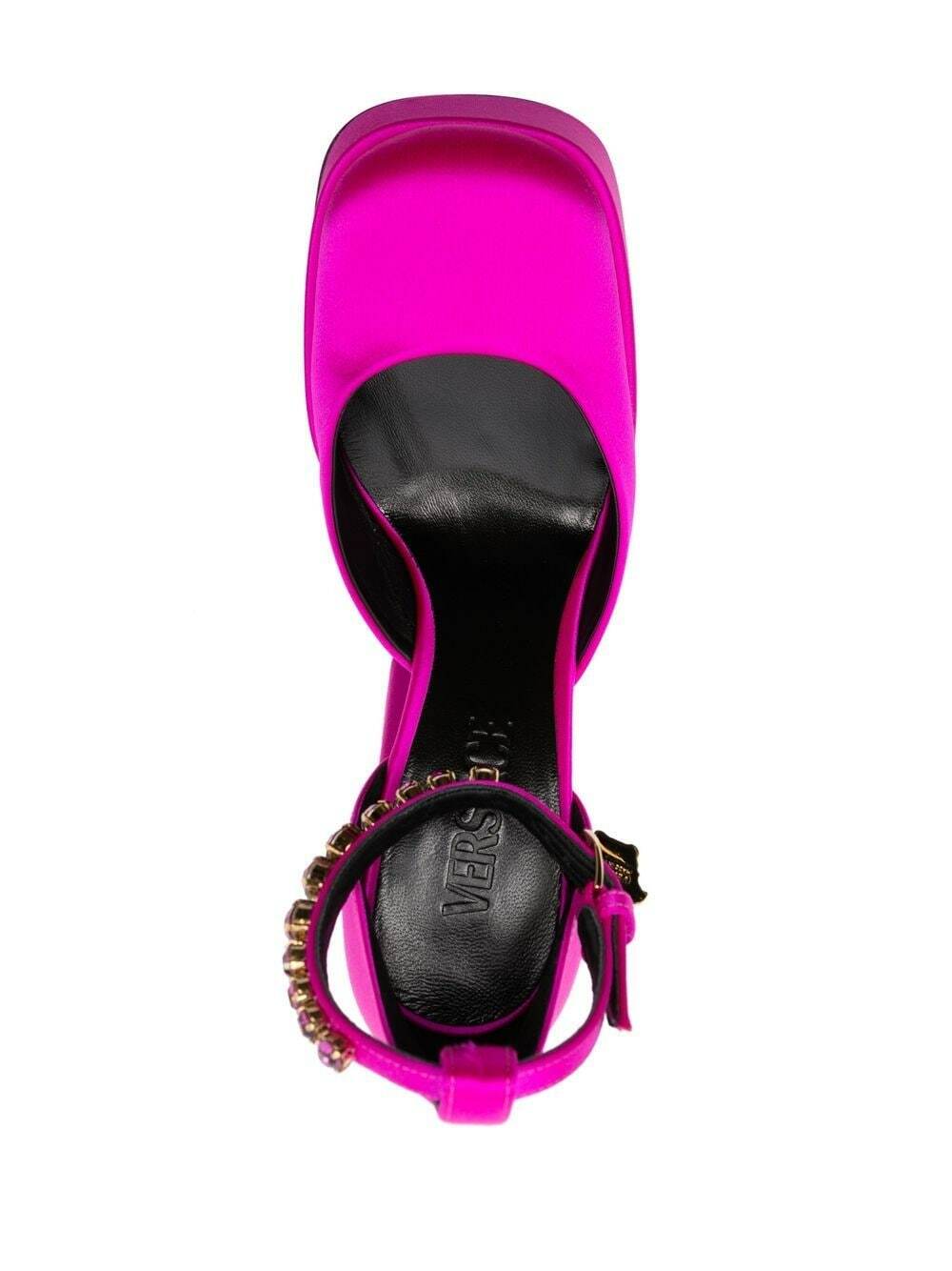 VERSACE - Satin Platform Pumps