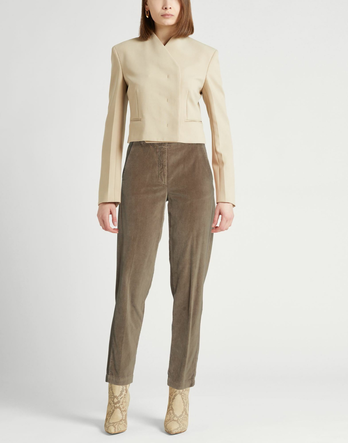 Hartford Alternative Classics Womens Pants Khaki