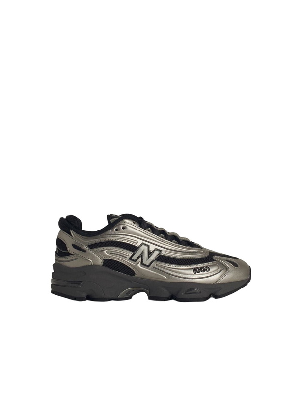 Photo: New Balance 1000 Silver Leather Blend Sneakers