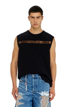 Diesel Tank top with For Successful Loving logo - T-Shirts - Unisex - Black
