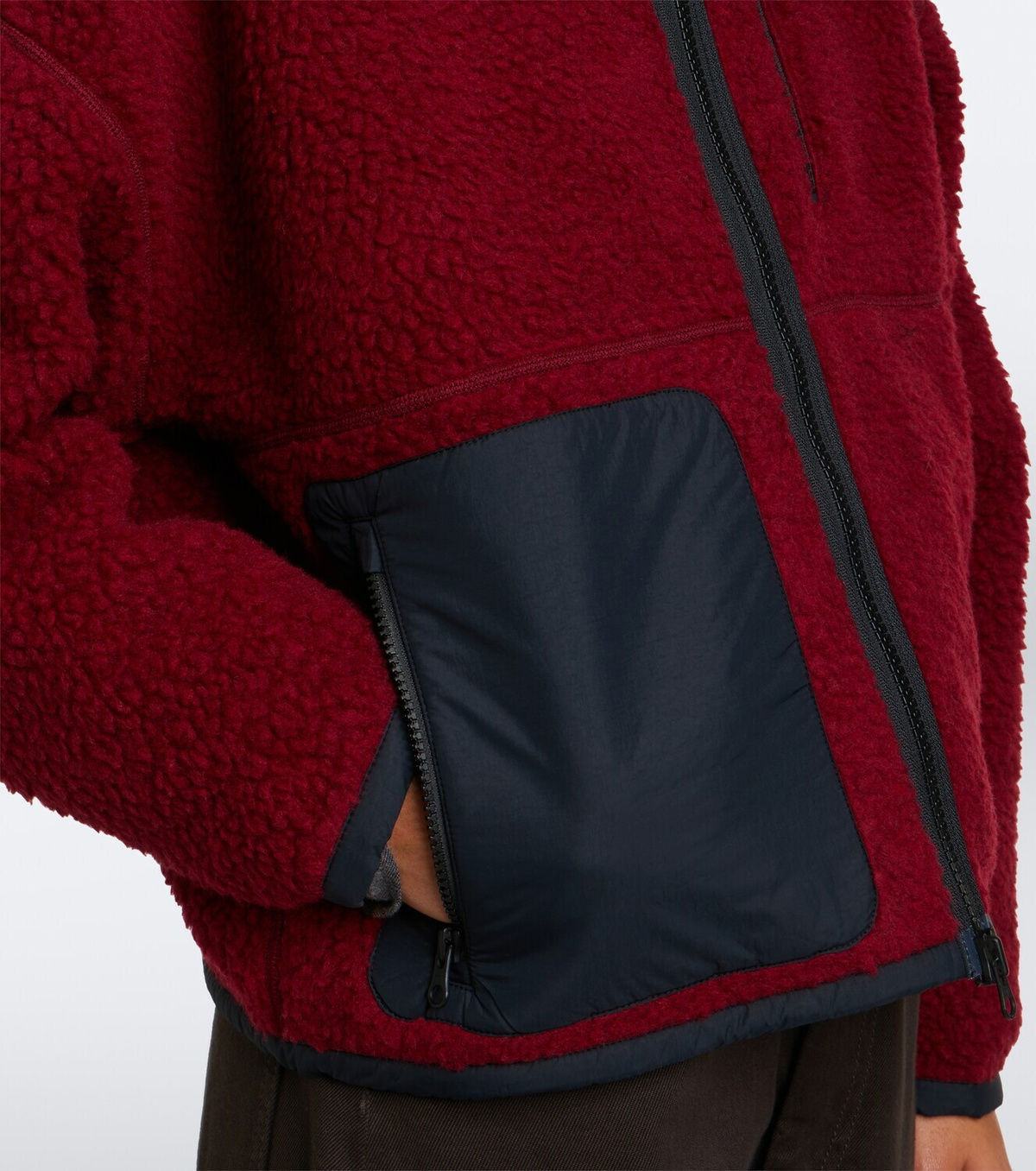 Canada Goose Simcoe wool-blend fleece jacket