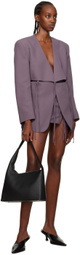 Aesther Ekme Black Soft Lune Shoulder Bag