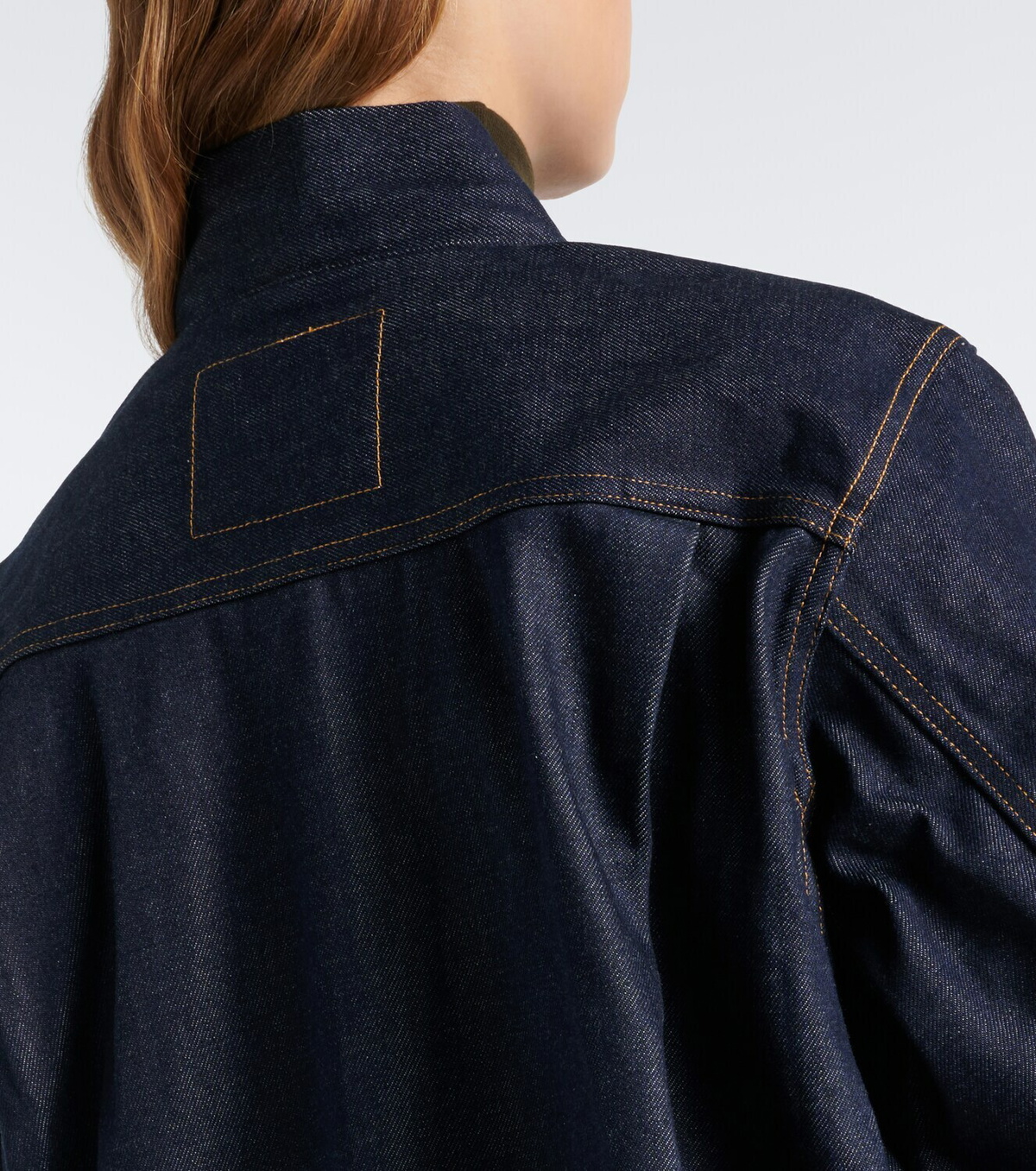 Sacai Denim bomber jacket