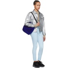 Acne Studios Silver Denim Lamp Jacket