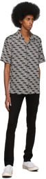 Ksubi Black Hi Fi Angle Resort Shirt