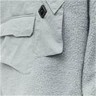 A-COLD-WALL* Men's Bonded Axis Fleece in Light Grey