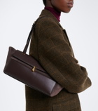 Savette Symmetry Trapeze Medium leather shoulder bag