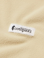 Cotopaxi - Amado Logo-Appliquéd Recycled-Fleece Half-Zip Jacket - Neutrals
