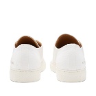Common Projects Men's Tournament Low Canvas Sneakers in White