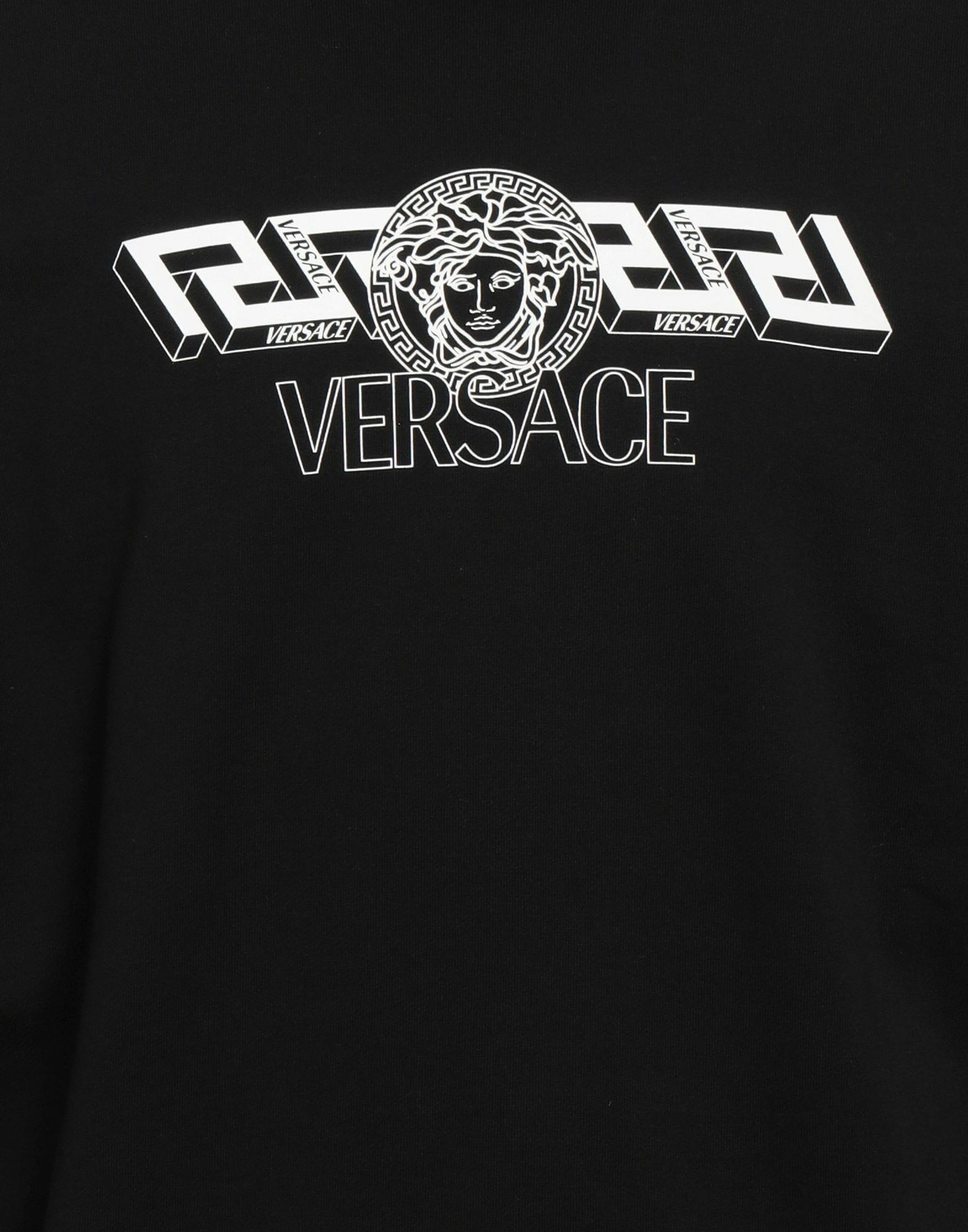 Versace Mens Sweatshirt in Black