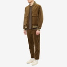 Oliver Spencer Men's Langar Cord Bomber Jacket in Moss Green
