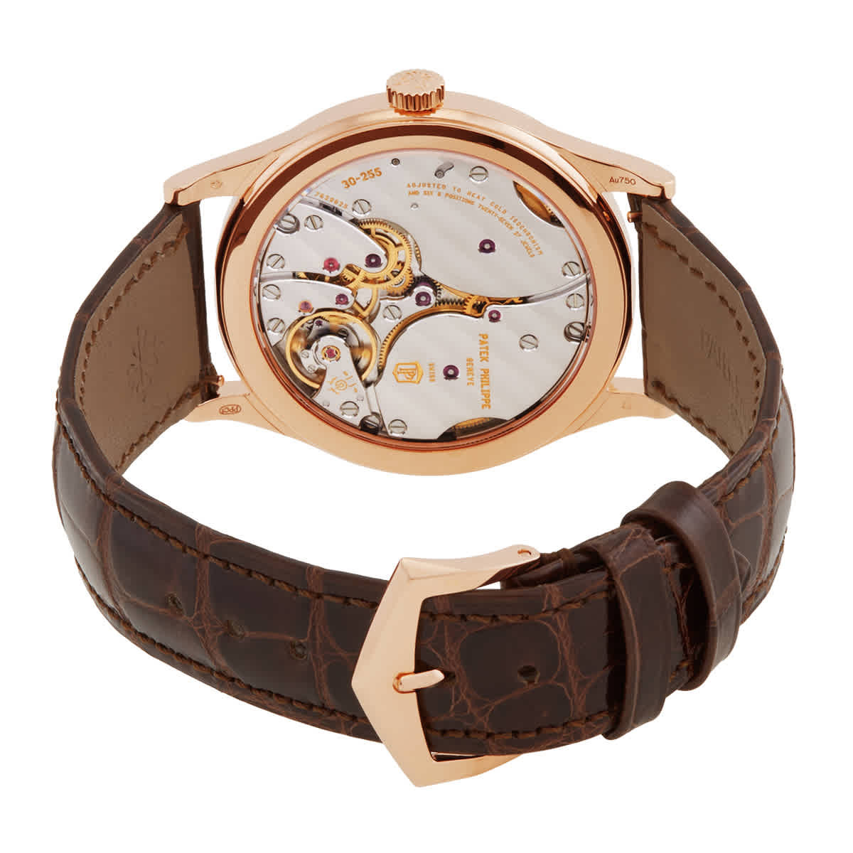 Patek Philippe Calatrava Hand Wind White Dial Mens Watch 6119R-001