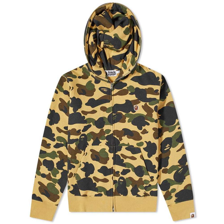 Photo: A Bathing Ape 1st Camo One Point Full Zip Hoody