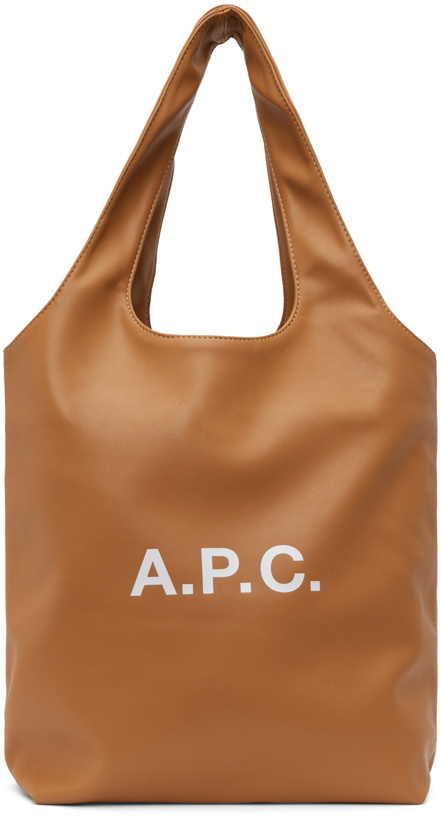 Photo: A.P.C. Tan Small Ninon Tote