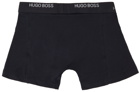 Boss Two-Pack Multicolor Print Boxer Briefs