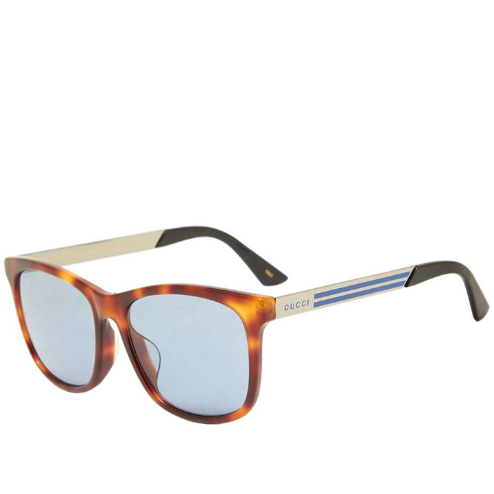 Photo: Gucci Sporty Web Sunglasses