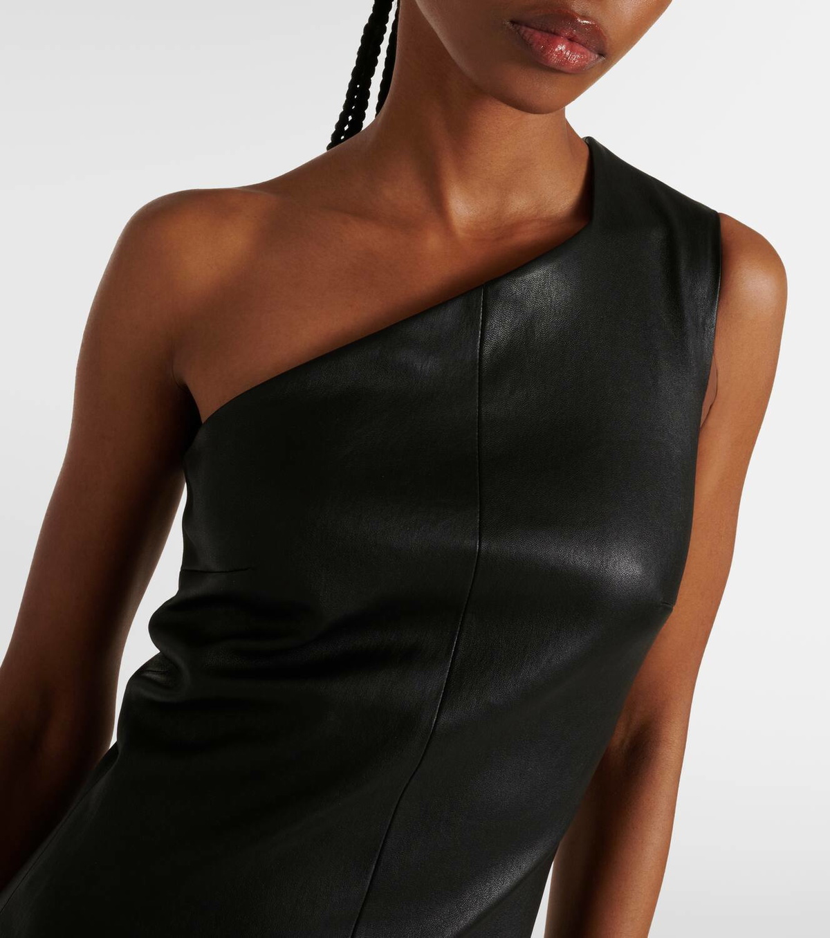 Stouls Amalthea leather minidress