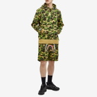 A Bathing Ape Men's ABC Camo 2nd Ape Pullover Hoodie in Green