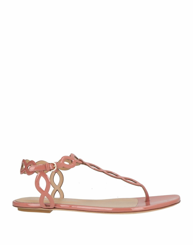 Photo: Sergio Rossi Womens Thong sandal Antique rose