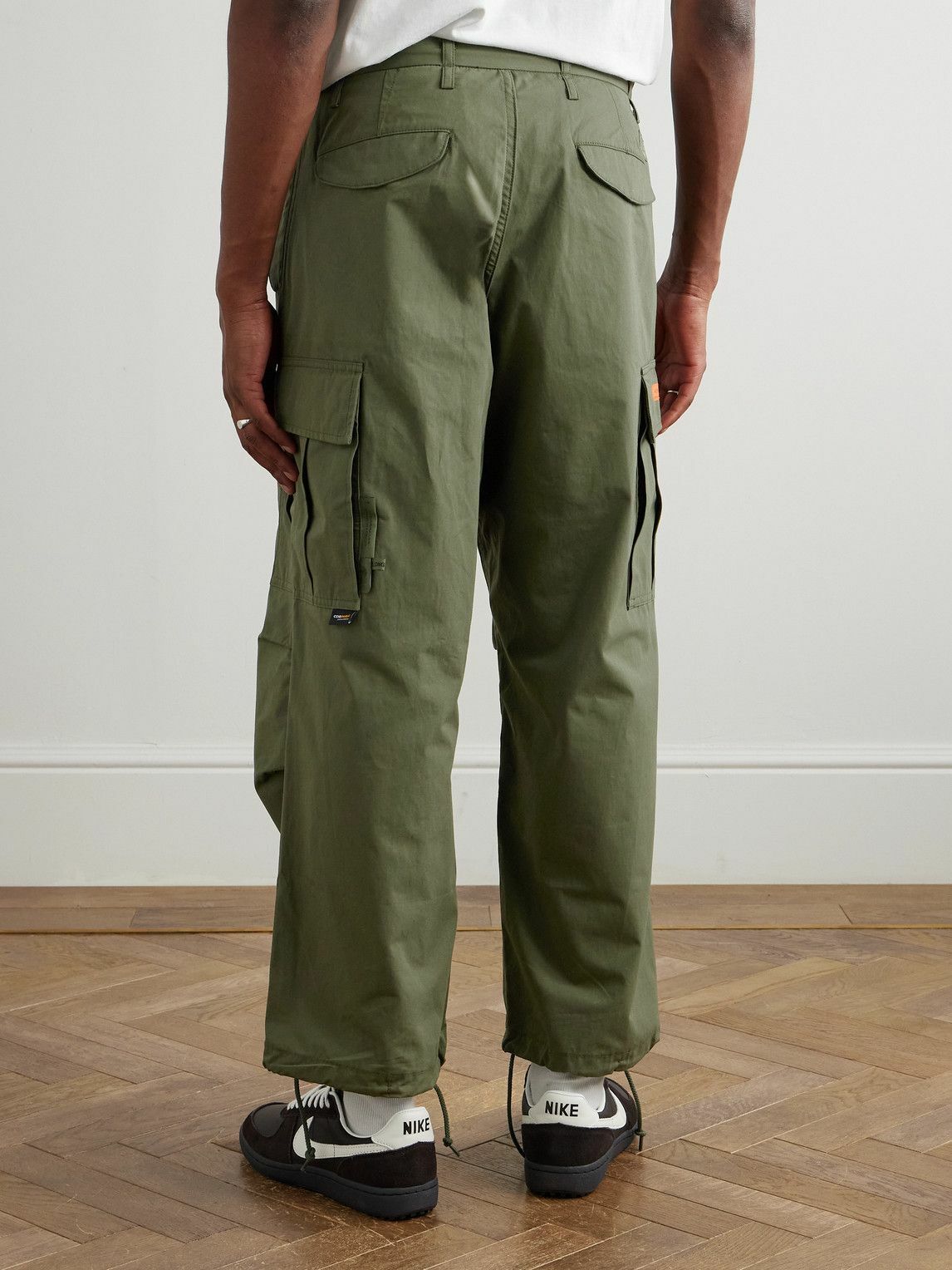 WTAPS - Straight-Leg CORDURA® Nylon Cargo Trousers - Green WTAPS