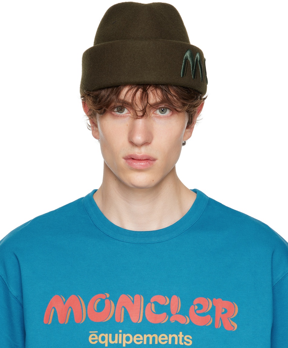 Moncler Genius Green Salehe Bembury Edition Embroidered Hat Moncler Genius