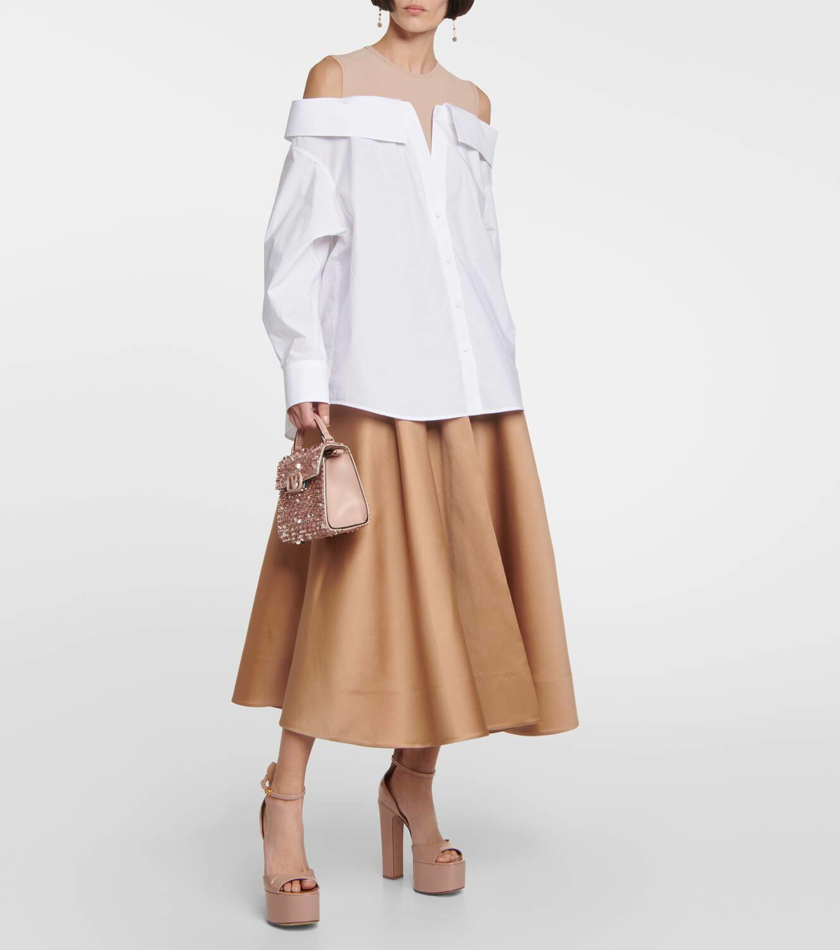 VALENTINO＞＞Tan-Go オープントゥ プラットフォーム サンダル VALENTINO＞＞Tan-Go オープントゥ プラットフォーム サンダル