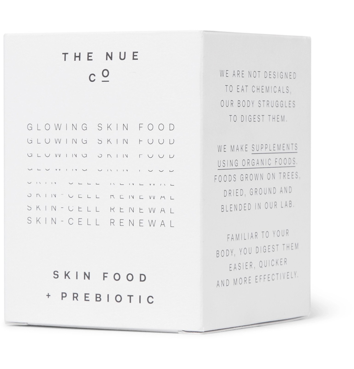 The Nue Co. - Skin Food Prebiotic, 100g - Colorless