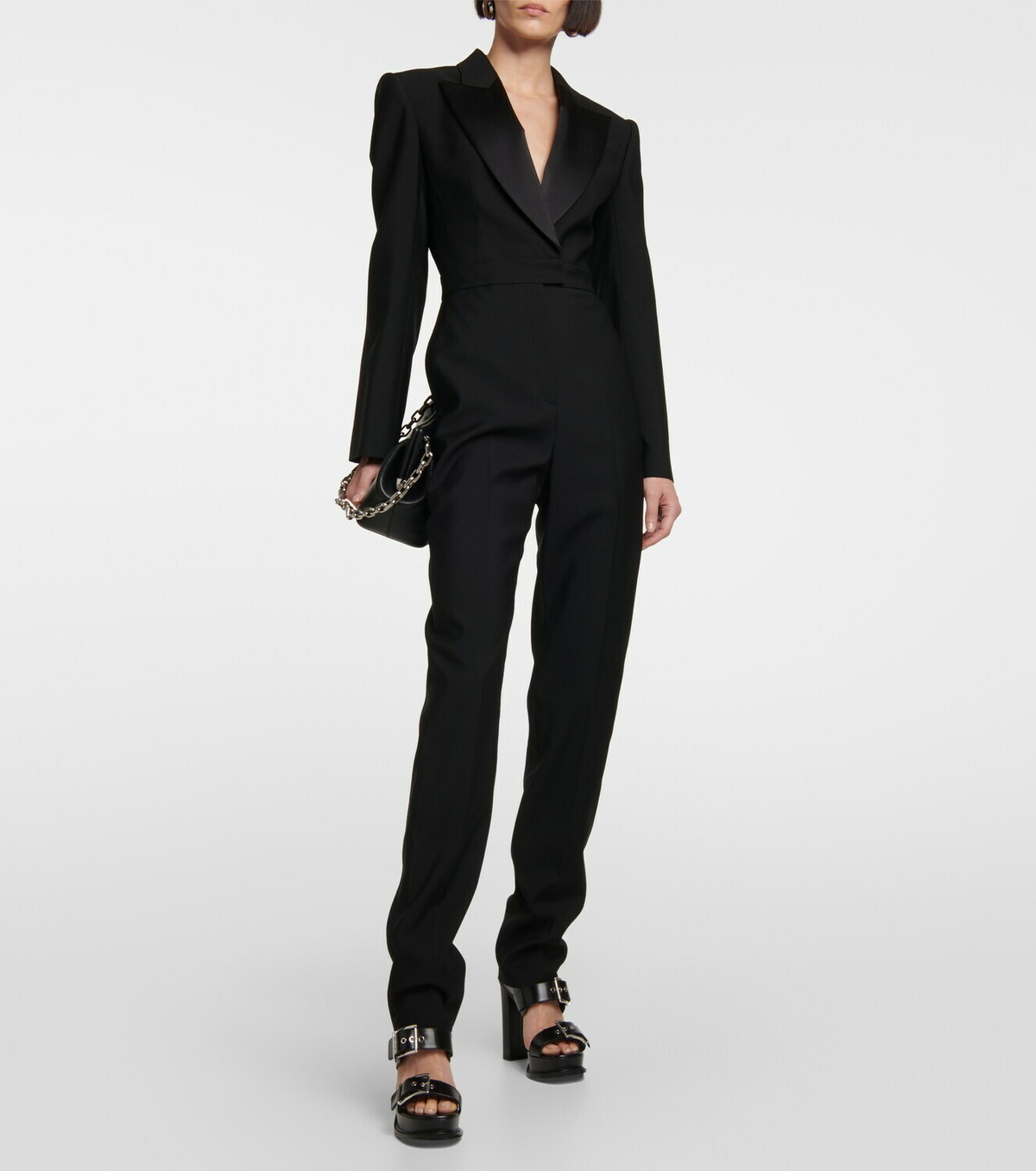 Alexander McQueen Wool jumpsuit Alexander McQueen