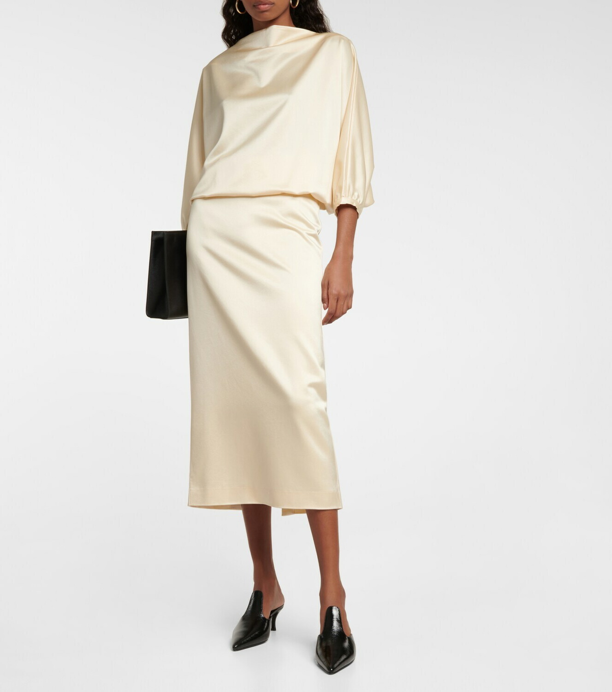 Toteme - The Pencil leather mules