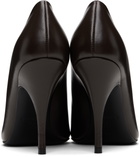 VETEMENTS Brown Sharp Pump Heels