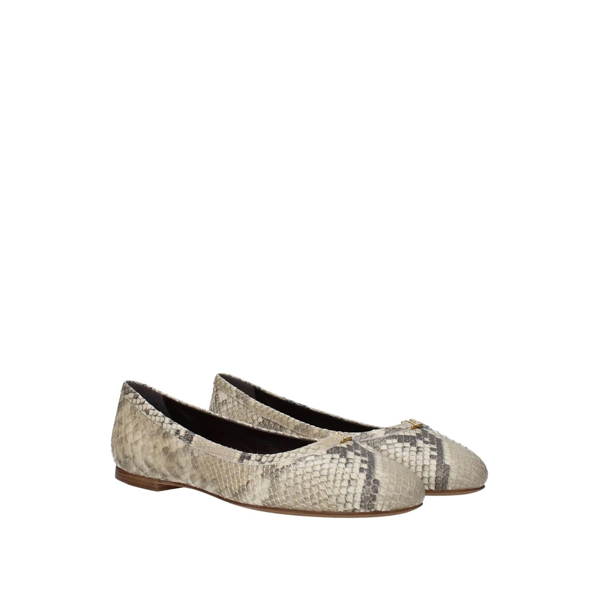 Chloé Chlo Python Marcie Ballerina Flat Chloe