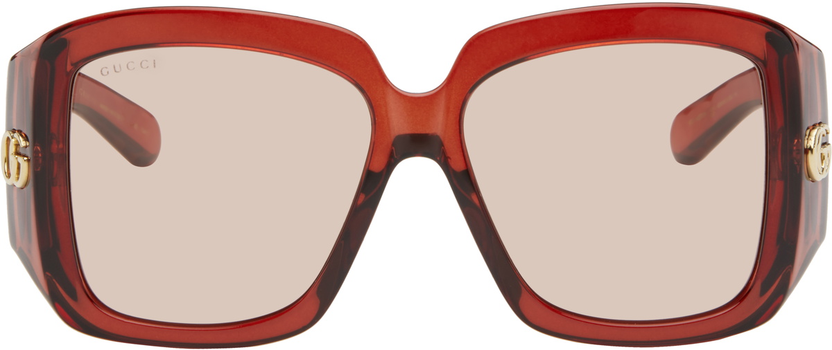 Gucci GG corner rectangular sunglasses Gucci GG Corner 54MM Rectangular Injection Sunglasses | Saks  main image 2