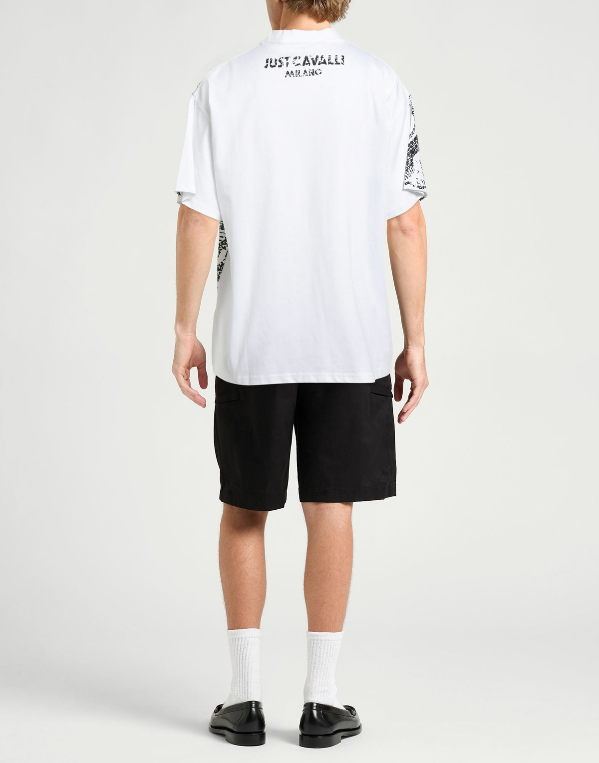 Just Cavalli Mens T-shirt in White
