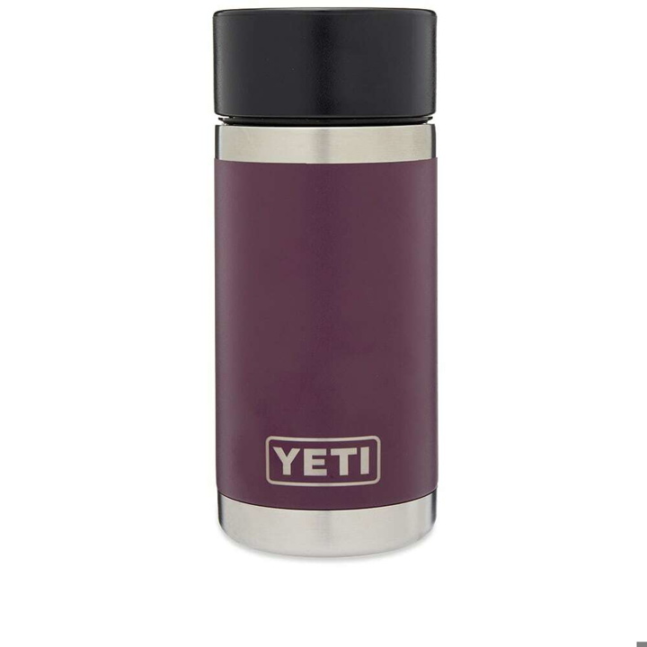 Photo: YETI 12oz Insulated Bottle With Hot-Shot Cap in Nordic Purple