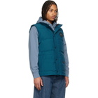 Canada Goose Blue 'Black Label' Freestyle Crew Down Vest